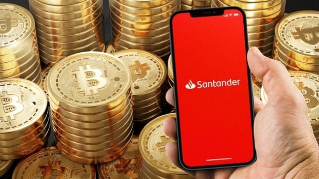 santander passa a negociar criptomoedas; bitcoin