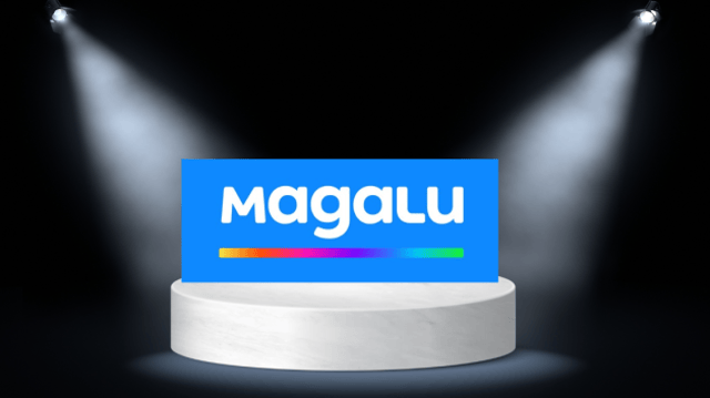 Ações da Magalu na bolsa