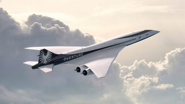 American Airlines encomenda 20 jatos supersônicos Overture, da Boom Supersonic,