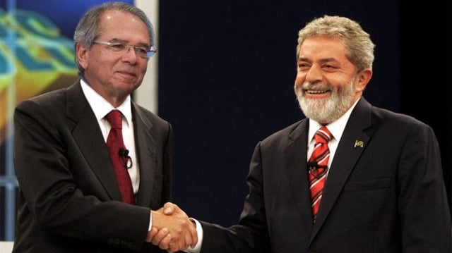 Paulo Guedes e Lula