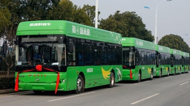Ônibus elétricos da chinesa Higer