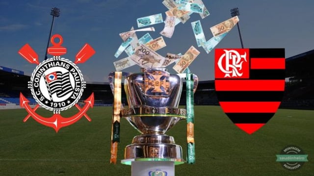 Corinthians e Flamengo e o troféu da Copa do Brasil