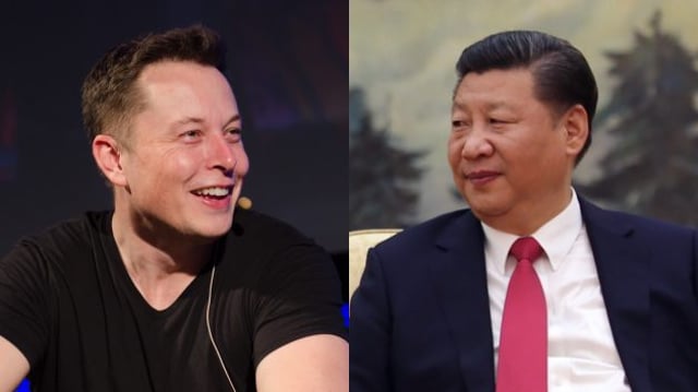 Elon Musk e Xi Jinping