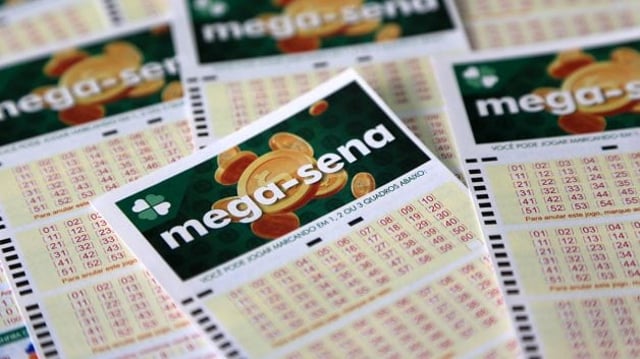 Bilhetes de loterias Mega-Sena