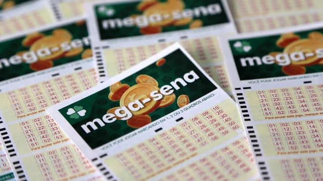 Bilhetes de loterias Mega-Sena