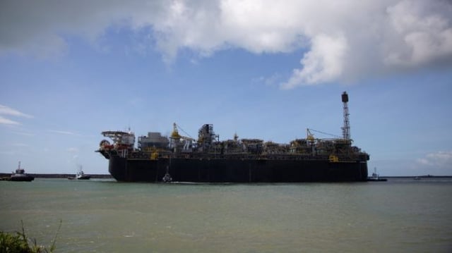 Plataforma P-71 da Petrobras