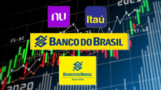 banco do brasil, bb seguridade, itaú unibanco, nubank
