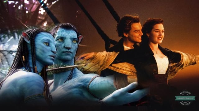 Avatar 2, "Avatar: O Caminho da Água" e "Titanic', de James Cameron