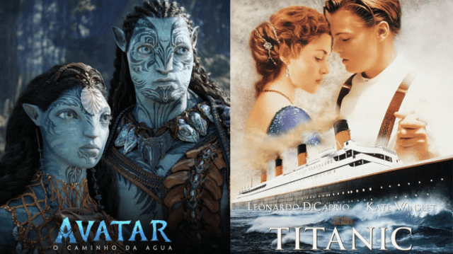 "Avatar: O Caminho da Água" vence "Titanic" em bilheteria