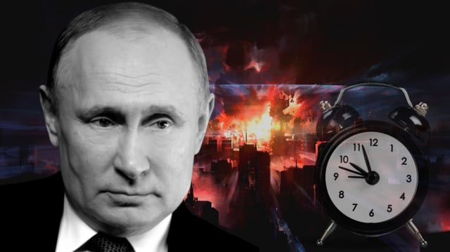 Putin acelera relógio do fim do mundo ameaça de guerra nuclear com guerra na Ucrânia