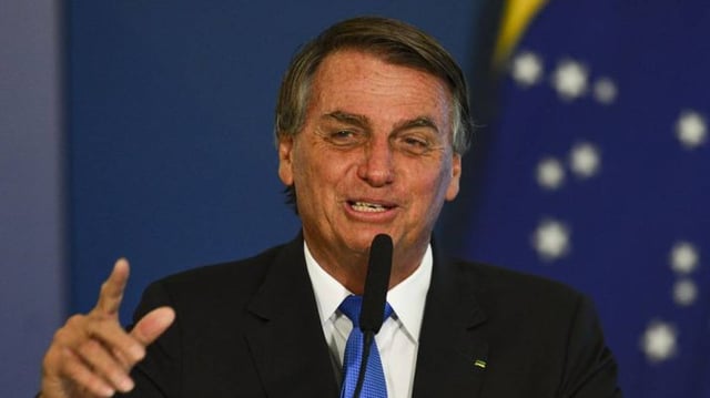 O ex-presidente, Jair Bolsonaro