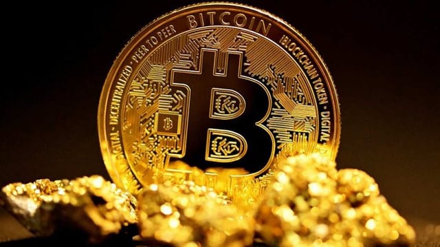 Bitcoin com ouro
