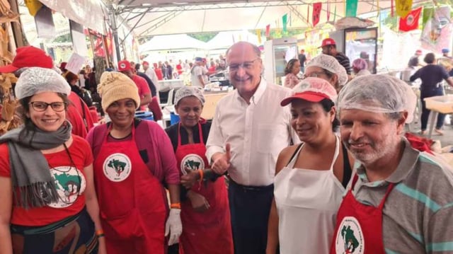 Geraldo Alckmin visita Feira da Reforma Agrária do MST