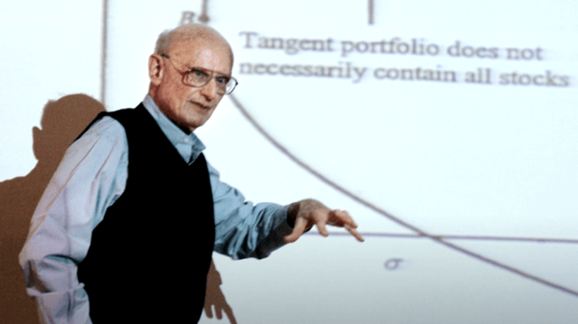 Harry Markowitz, economista e vencedor do Prêmio Nobel