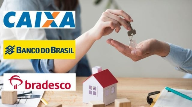 Caixa, Banco do Brasil, Bradesco lista de imóveis