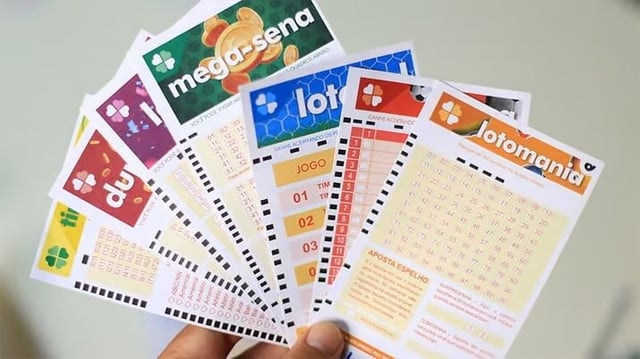 Loterias da Caixa: lotomania, lotofacil, mega-sena e quina