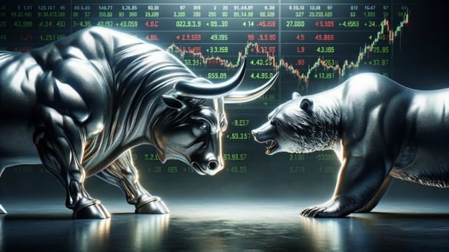 Touro e urso nos mercados financeiros