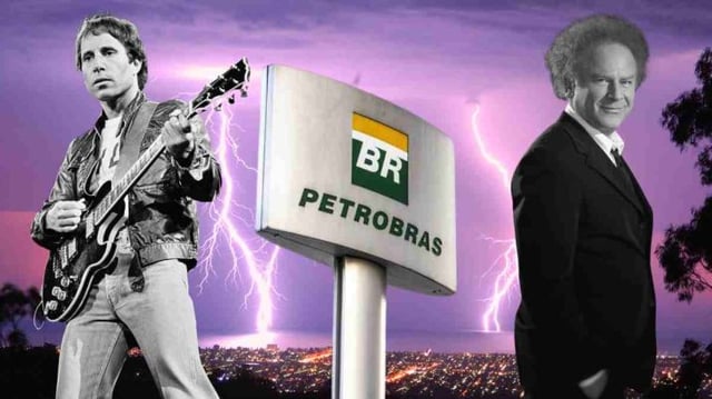 Petrobras (PETR4), Paul Simon à esquerda e Art Garfunkel à direita