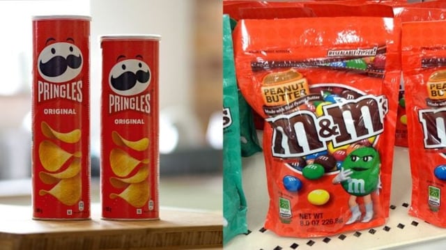 Mars, dona da marca M&M's, compra a Kellanova, que detém a Pringles