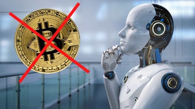 inteligência artificial ia bitcoin btc criptomoeda robô