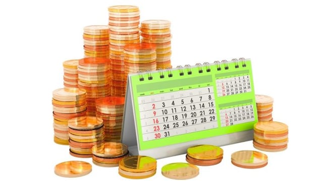 calendário, agenda, economia