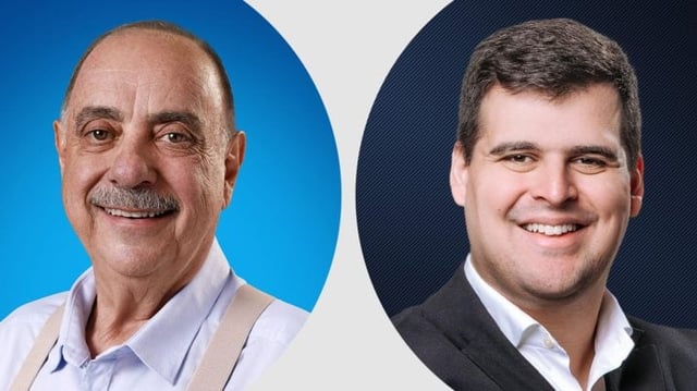 Eleições 2024 - Belo Horizonte - Fuad Noman (PSD) e Bruno Engler (PL)