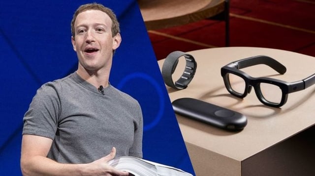 mark zuckerberg óculos realidade aumentada ar orion facebook meta