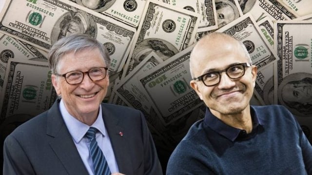 satya nadella ceo microsoft bill gates