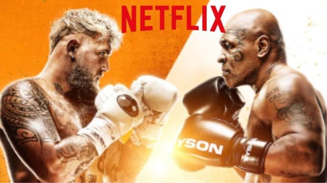 Netflix Mike Tyson Jake Paul boxe