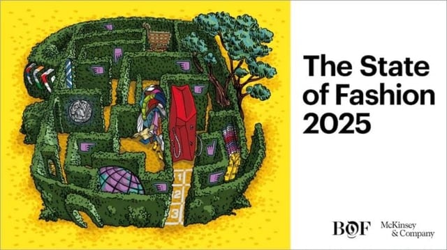 bof mckinsey the state of fashion 2025 mercado de moda moda luxo indústria de moda estudo