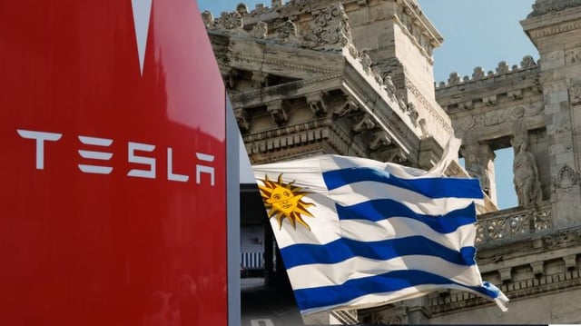 tesla uruguai carros elétricos