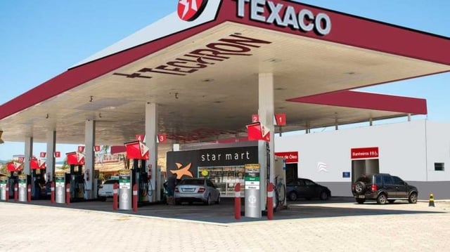 Posto de gasolina da Texaco - Foto: Divulgação/Ipiranga