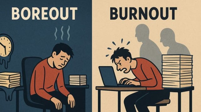 Boreout, o outro lado do burnout.
