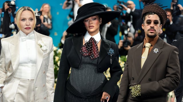 Madonna, Rihanna e Bad Bunny estiveram entre participantes do evento em 2025