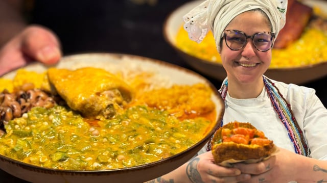 La Bahianaise e a chef Mariele Góes