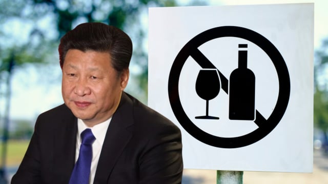 China: novas medidas proíbem consumo de álcool entre agentes públicos em serviço e defendem austeridade