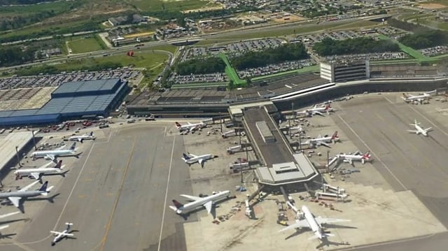 Invepar, concessionária do aeroporto de Guarulhos.