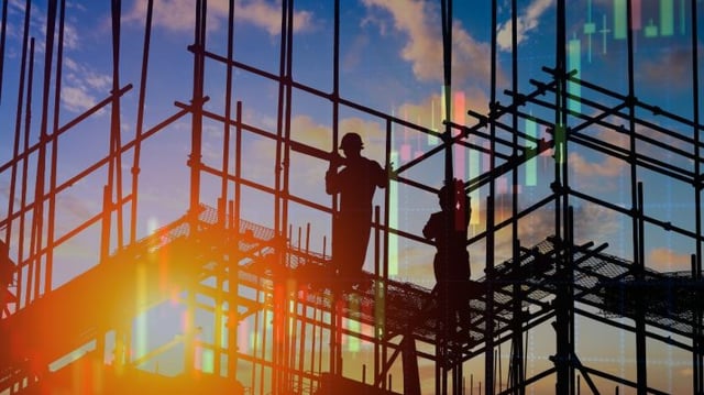 Construtoras em alta na bolsa