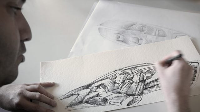 O croqui da BMW Concept Speedtop