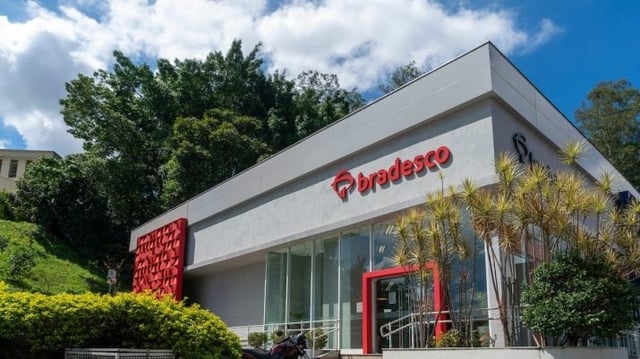 Fachada do Bradesco (BBDC4).