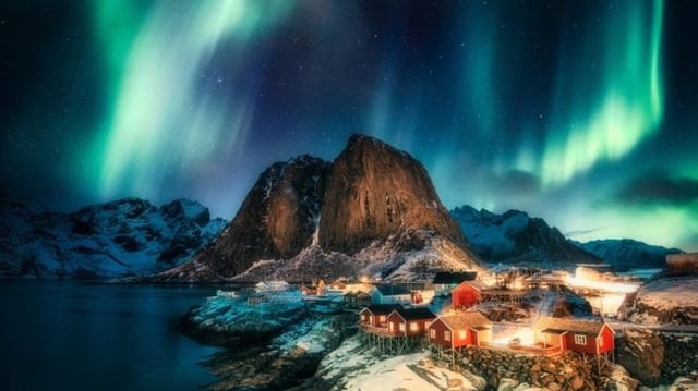 ilhas lotofen noruega turismo viagem aurora boreal