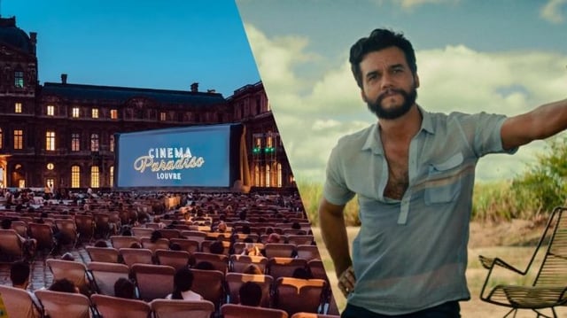 wagner moura o agente secreto filme cinema ao ar livre louvre paris frança