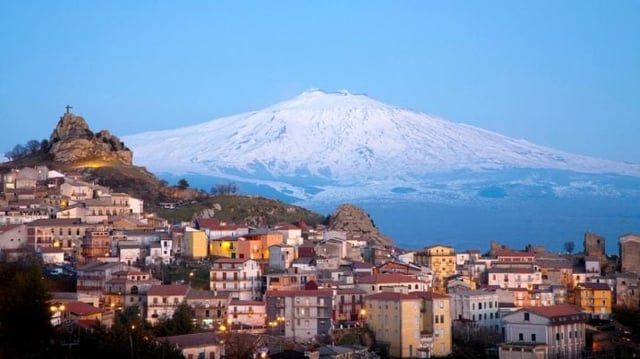 vulcão terremoto itália sicília verão europeu europa