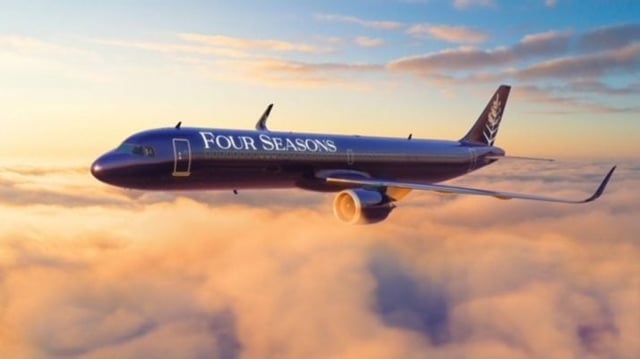 jato particular avião four seasons luxo viagem viagens