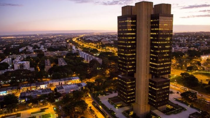 Edifício-sede do Banco Central, em Brasília