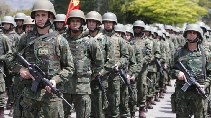 O Exercito Brasileiro em Sao Paulo envia mais de 400 militares para