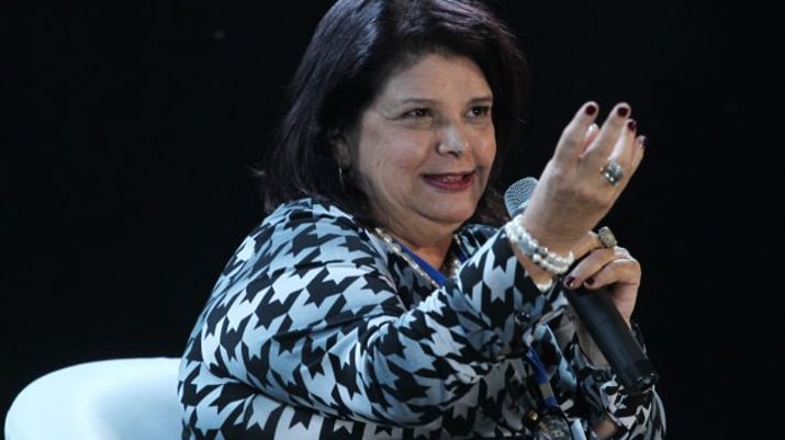 A empresária Luiza Helena Trajano, presidente do conselho de administração do Magazine Luiza