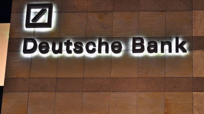 Fachada do Deutsche Bank.