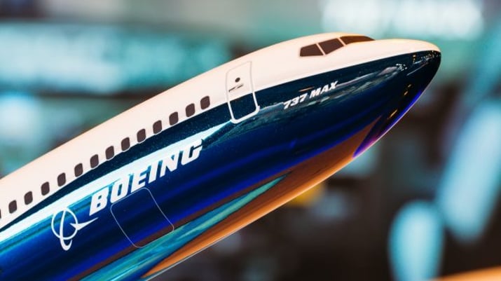 miniatura de Boeing 737 MAX