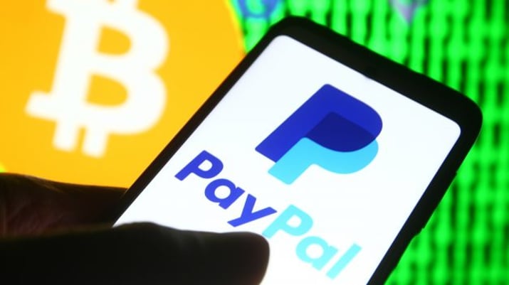 PayPal Bitcoin criptomoeda